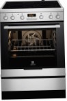 Electrolux EKC 6450 AOX Kitchen Stove, type of oven: electric, type of hob: electric