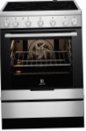Electrolux EKC 6150 AOX Kitchen Stove, type of oven: electric, type of hob: electric