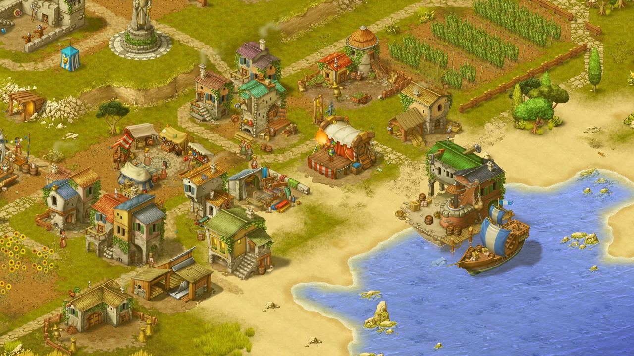 Townsmen - A Kingdom Rebuilt: The Seaside Empire DLC Steam CD Key, $2.34