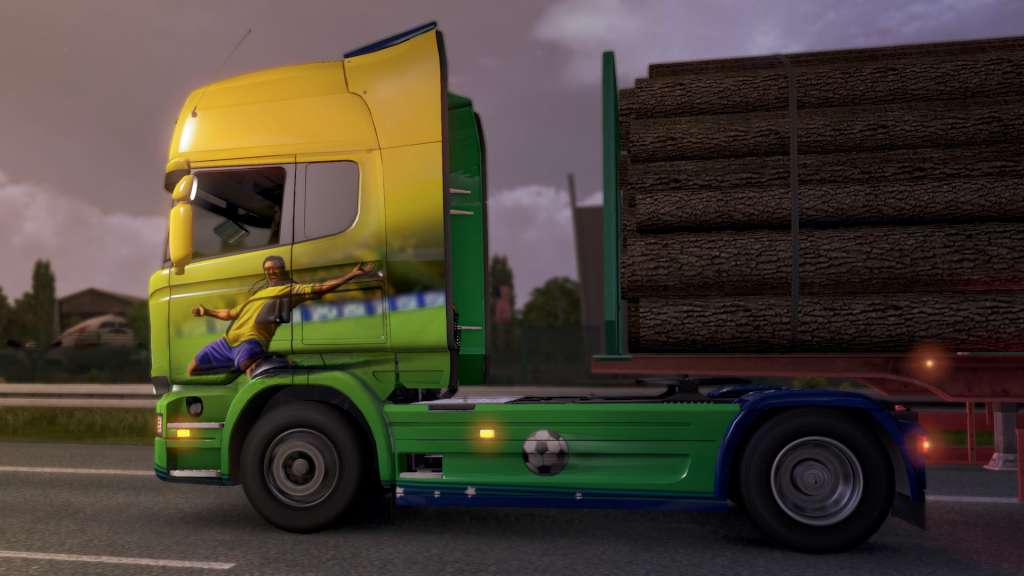 Euro Truck Simulator 2 - Brazilian Paint Jobs Pack DLC EU Steam CD Key, $0.96