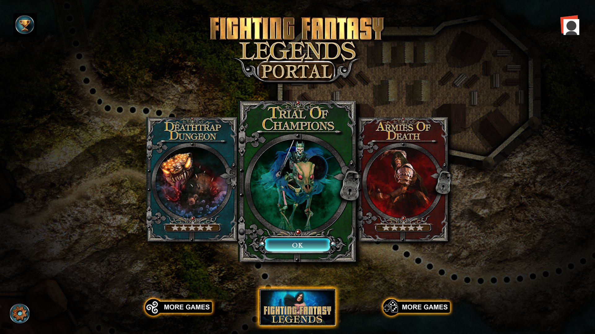 Fighting Fantasy Legends Portal Steam CD Key, $2.14