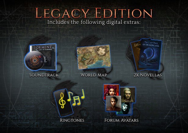 Torment: Tides of Numenera - Legacy Edition Upgrade DLC Steam CD Key, $32.76