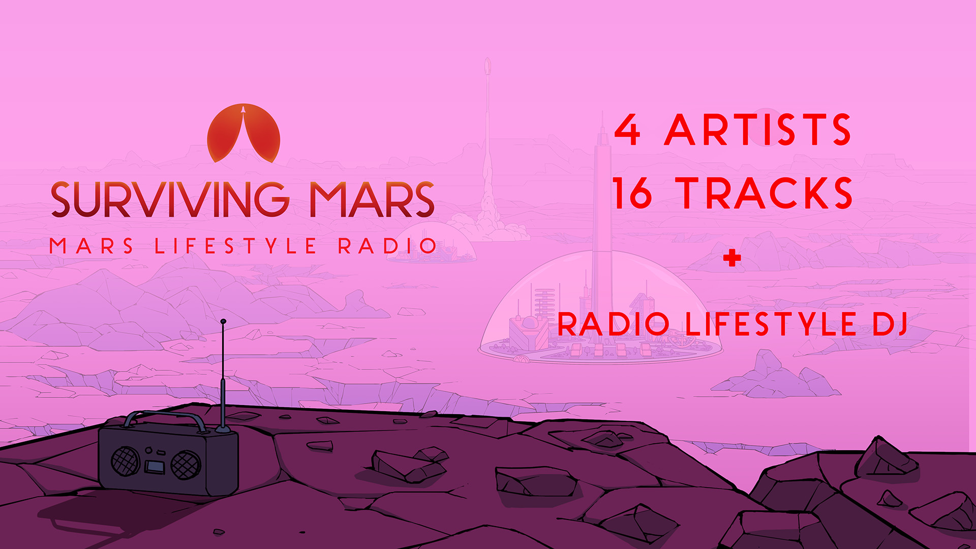 Surviving Mars - Mars Lifestyle Radio DLC Steam CD Key, $5.12
