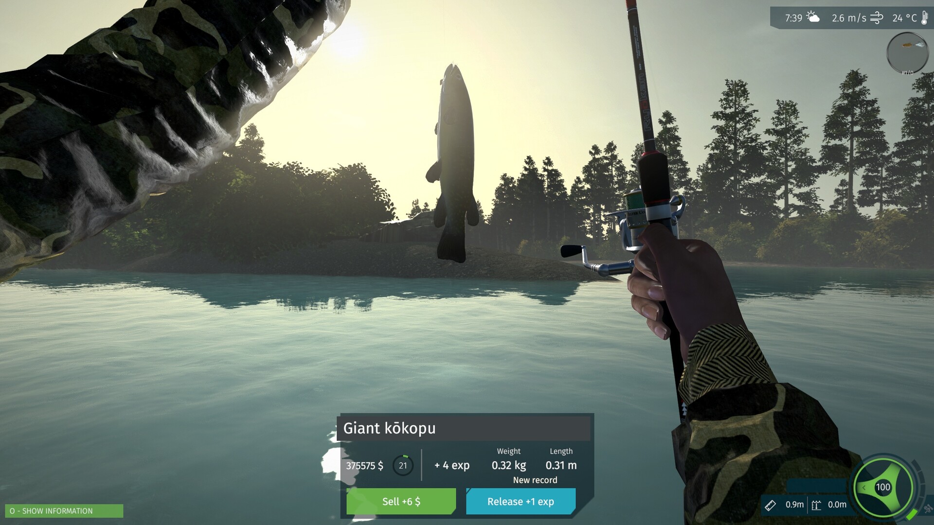 Ultimate Fishing Simulator - Taupo Lake DLC Steam CD Key, $2.21