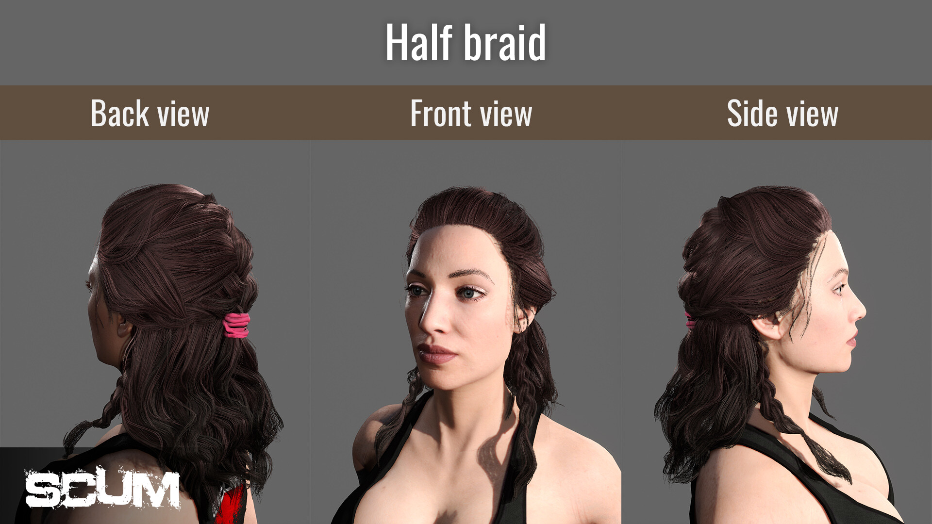 SCUM - Female Hair Pack DLC Steam CD Key, $3.46
