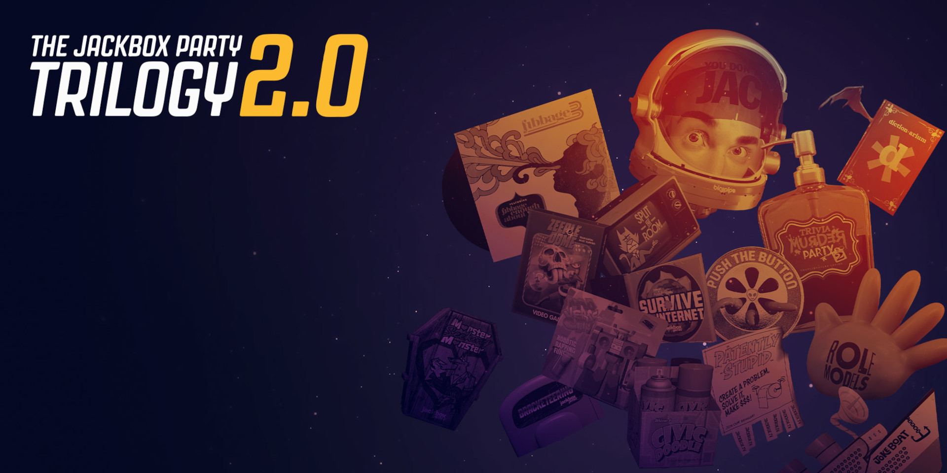 The Jackbox Party Pack Trilogy 2.0 Steam CD Key, $47.83