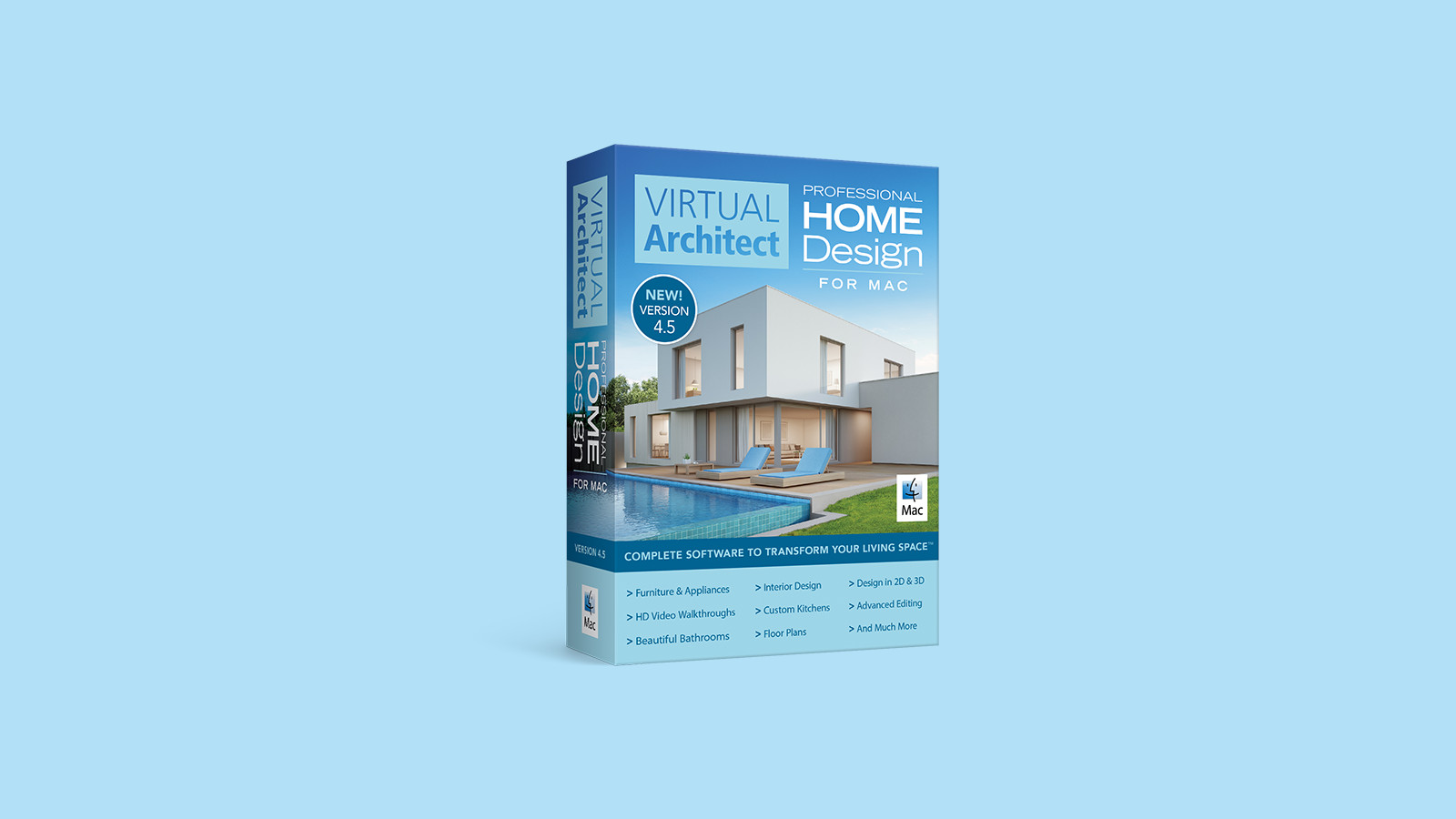 Virtual Architect Professional Home Design for Mac CD Key, $64.8