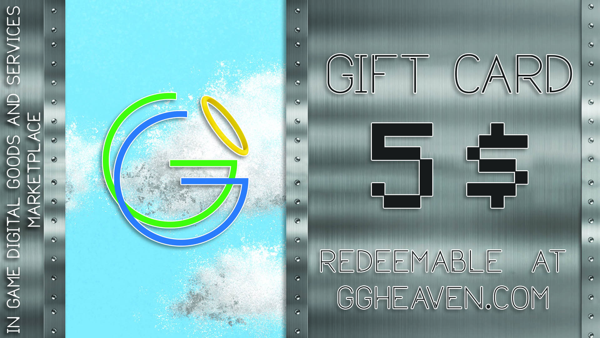 GGHeaven.com 5$ Gift Card, $6.27