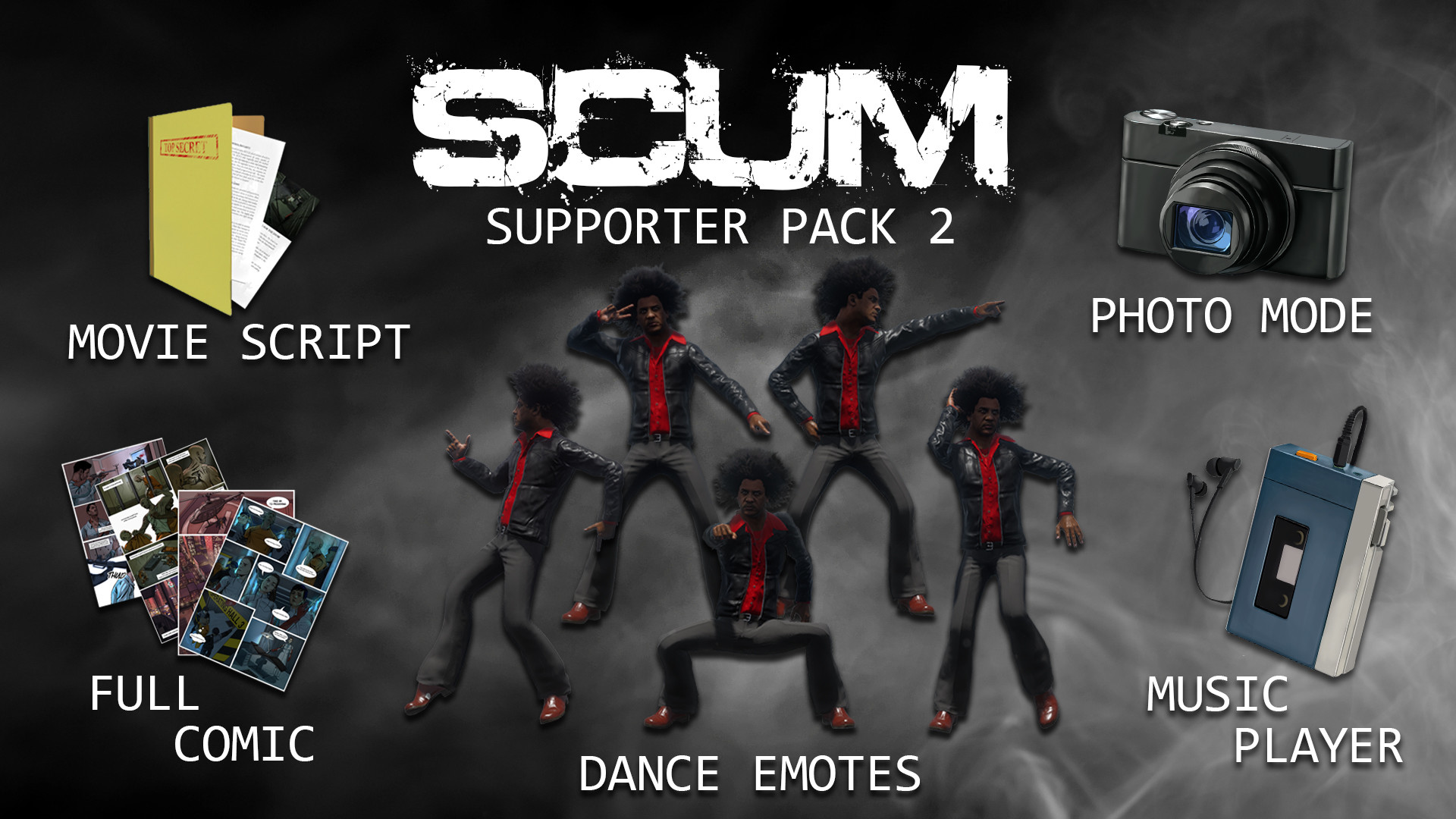 SCUM - Supporter Pack 2 DLC Steam CD Key, $4.45